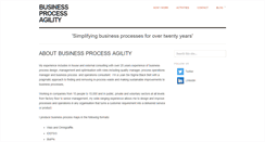 Desktop Screenshot of businessprocessagility.com