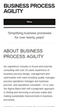 Mobile Screenshot of businessprocessagility.com