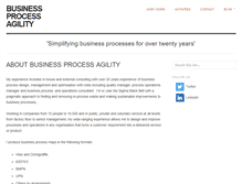 Tablet Screenshot of businessprocessagility.com